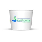 Frozen Yogurt Cups Custom Cup Sample