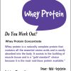 Smoothie Booster Whey Protien Blend