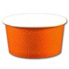 Best Selling FroYo and Ice Cream Cups Orange Swirl