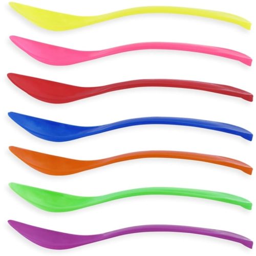 Frozen Yogurt Spoons Curve Variety