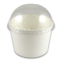 Frozen Yogurt Plastic Dome Lid
