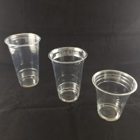 Plastic Drink Smoothie Cups 14 20 and 24oz Clear