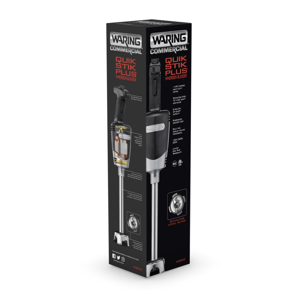10″ MediumDuty Quik Stik Plus Immersion Blender WSB40 FroCup
