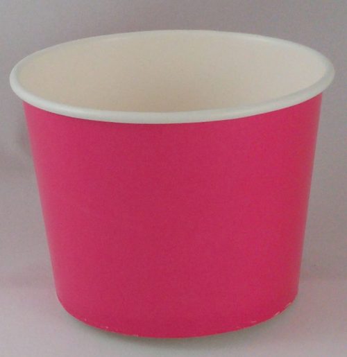 Frozen Yogurt Pink Cup 12oz