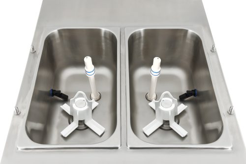 Frozen Yogurt Ice Cream Machine - Spaceman 6235-C - Counter Top 2-Flavor