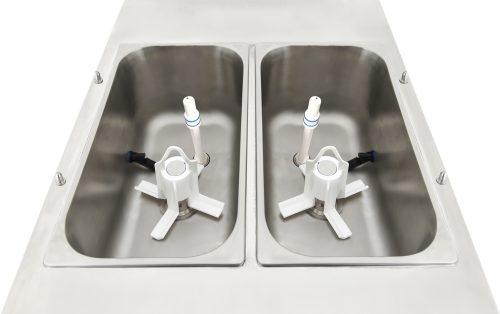 Frozen Yogurt + Ice Cream Machine - Spaceman 6378-C - High Capacity 2 Flavor