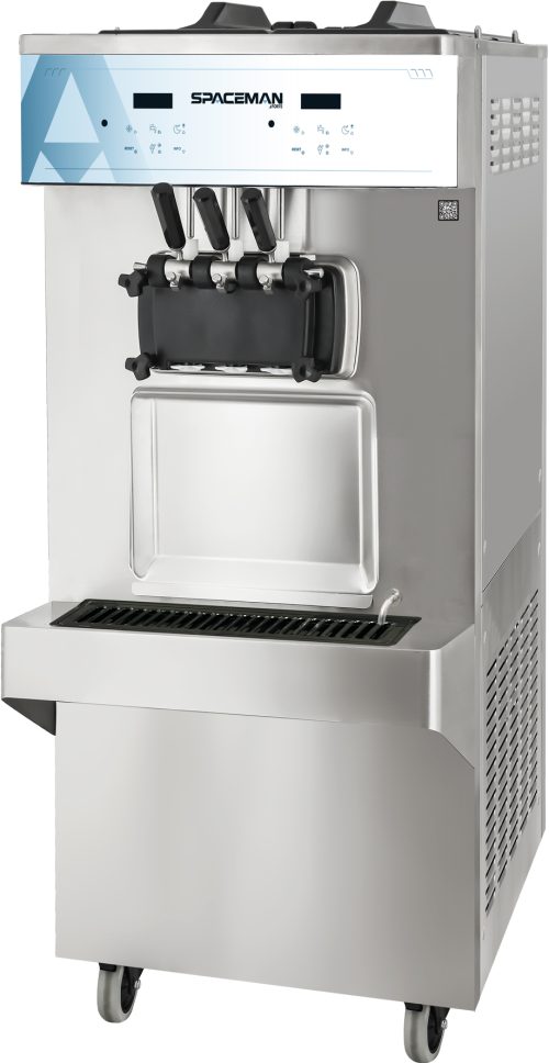 Frozen Yogurt + Ice Cream Machine - Spaceman 6378-C - High Capacity 2 Flavor