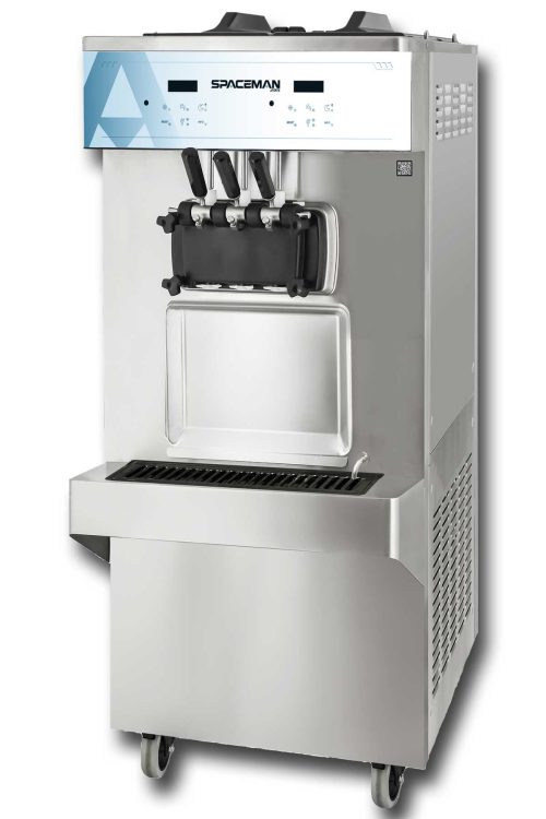 Frozen Yogurt + Ice Cream Machine - Spaceman 6378-C - High Capacity 2 Flavor