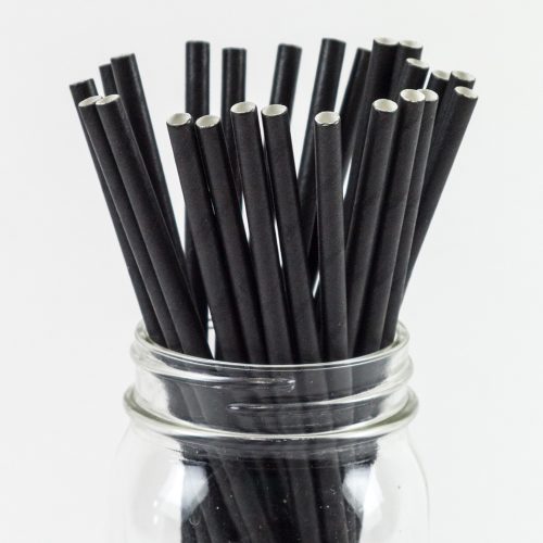 PaperStraws Black
