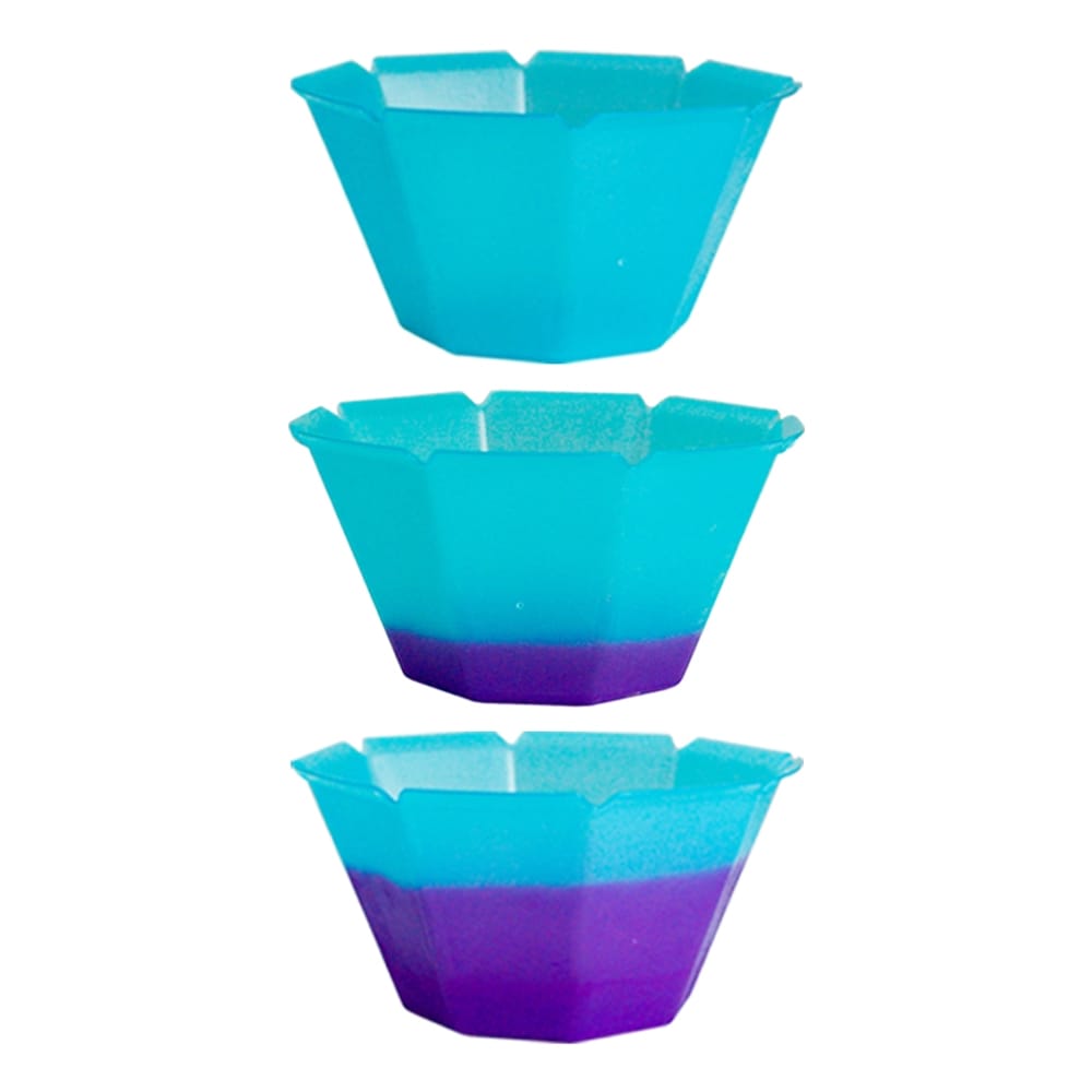 Plastic Cup That Changes Color When Cold Blue to Purple Petali 6.8 oz Color Changing Gelato Cups Ice Cream Birthdays And So Much More! Great For Gelato 