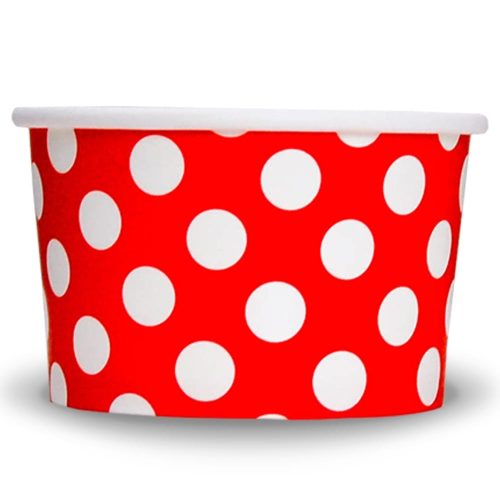 Yogurt Cup Red Dot