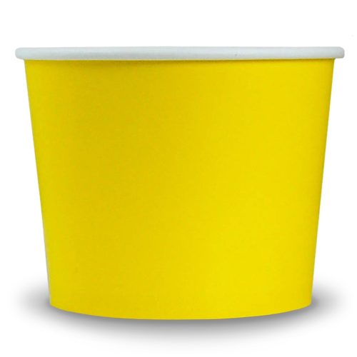 Yogurt Cup 16oz Yellow