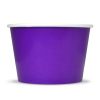 Yogurt Cup 8oz Purple