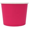 Eco-Friendly FroYo and Ice Cream Cups Pink