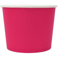 Eco-Friendly FroYo and Ice Cream Cups Pink