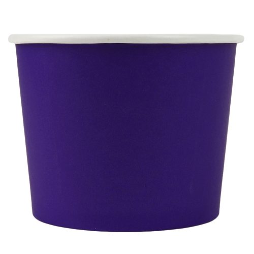 Eco-Friendly FroYo and Ice Cream Cups Purple