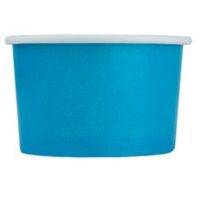 Eco-Friendly FroYo and Ice Cream Cups Blue