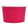 Eco-Friendly FroYo and Ice Cream Cups  Pink