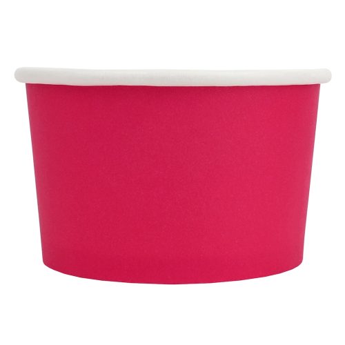Eco-Friendly FroYo and Ice Cream Cups  Pink