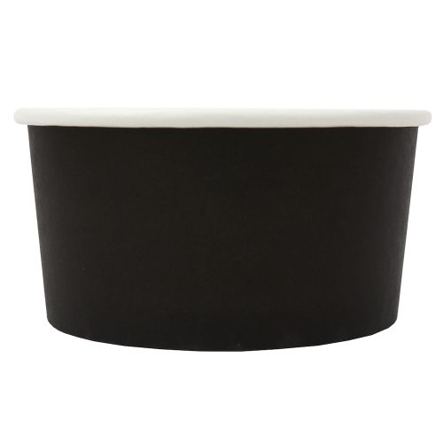 Eco-Friendly FroYo and Ice Cream Cups Black