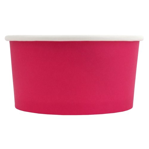 Eco-Friendly FroYo and Ice Cream Cups Pink