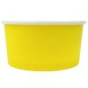 Eco-Friendly FroYo and Ice Cream Cups Yellow