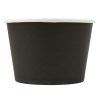 Eco-Friendly FroYo and Ice Cream Cups Black