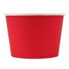 Eco-Friendly FroYo and Ice Cream Cups Red