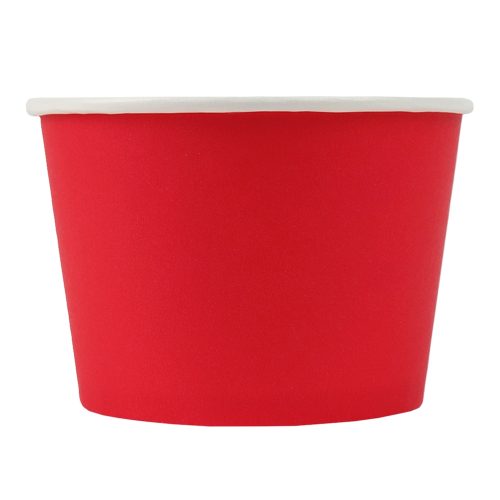 Eco-Friendly FroYo and Ice Cream Cups Red