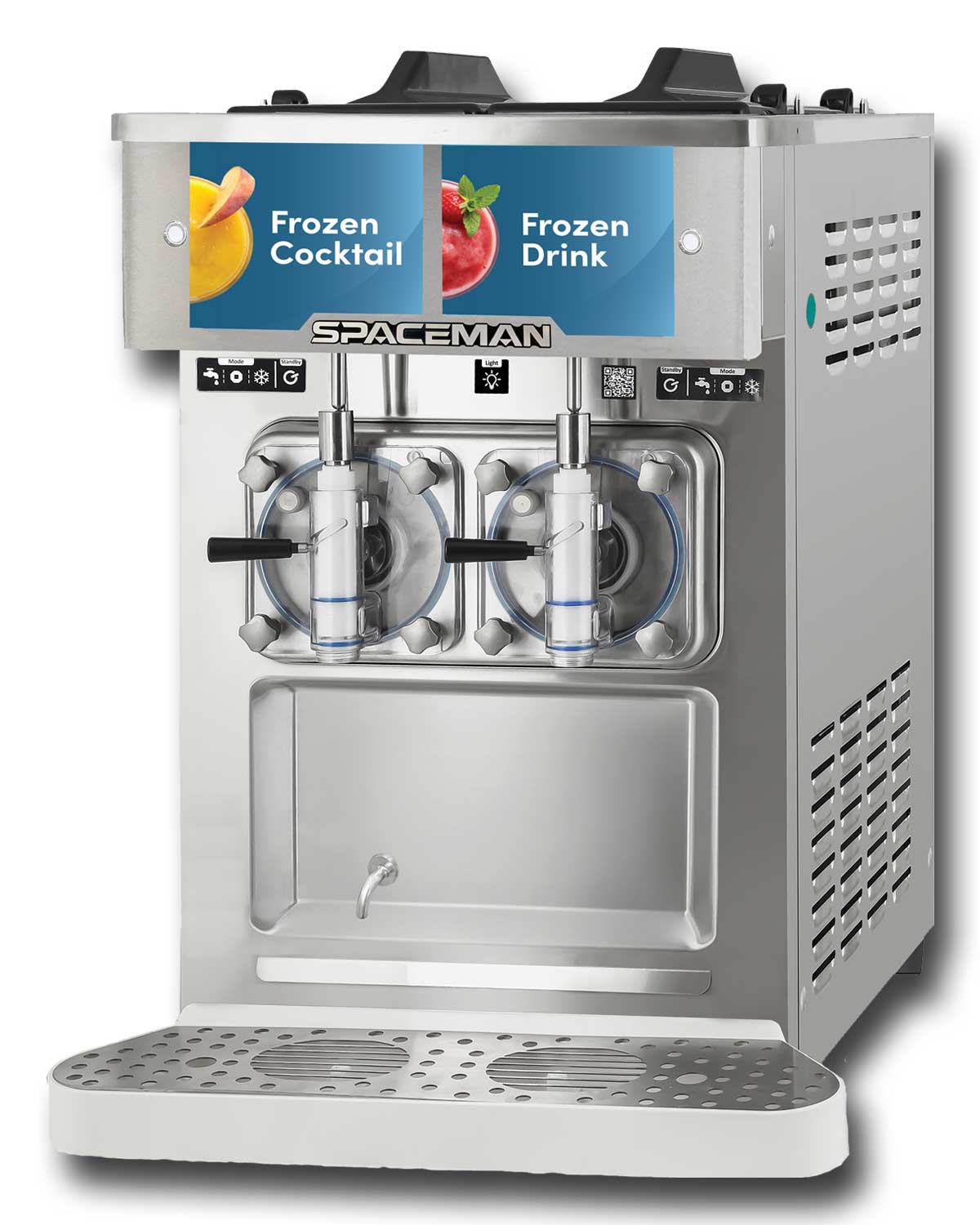 Slushy + Frozen Beverage – Spaceman 6455-CL – 115v Granita Dual